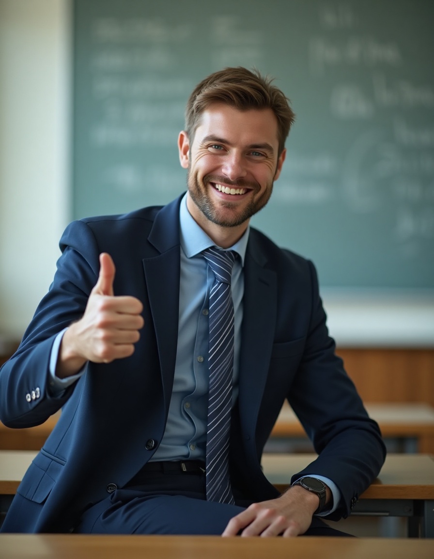 Cv4teach thumbsup teacher